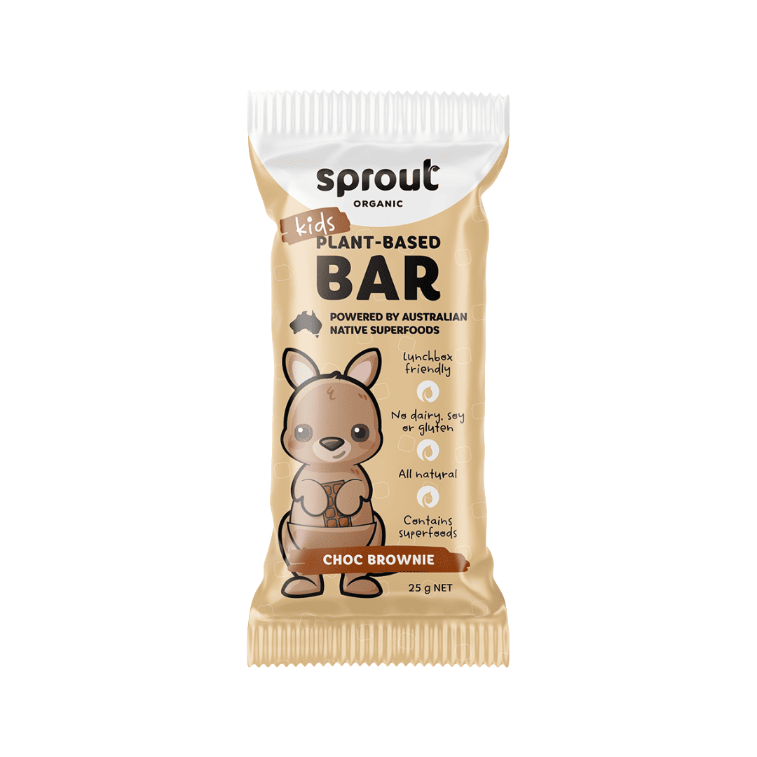 Sprout Organic Plant-Based Kids Bar - Choc Brownie