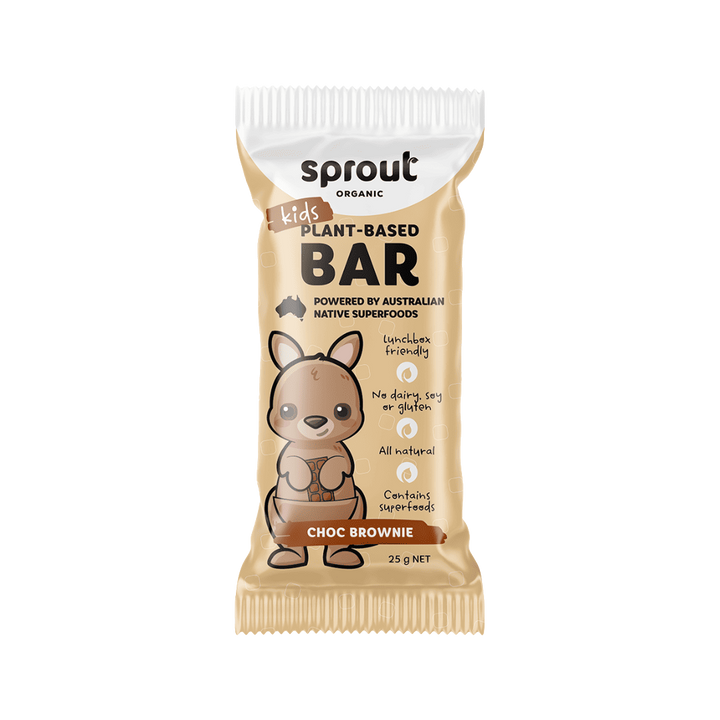 Sprout Organic Plant-Based Kids Bar - Choc Brownie