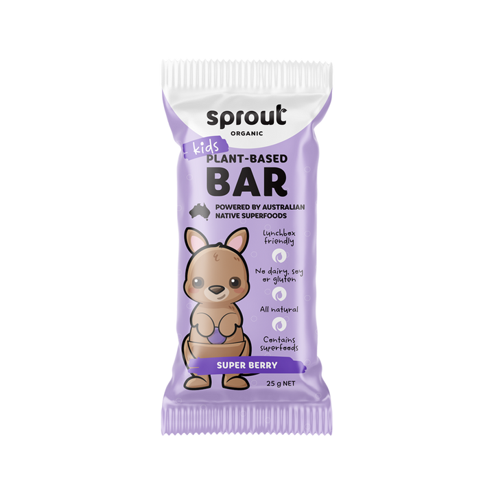 Sprout Organic Plant-Based Kids Bar - Super Berry