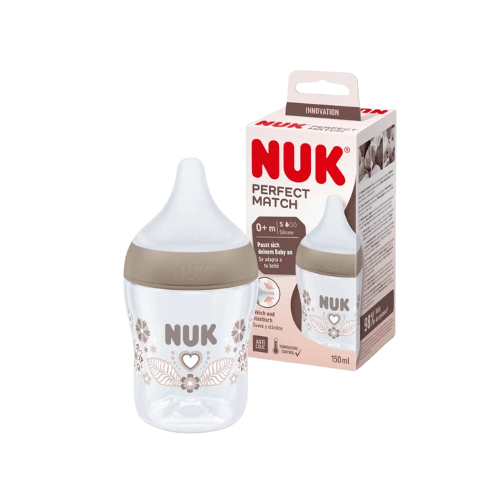 NUK Perfect Match Baby Bottle 0+ Months 150ml - Sprout Organic