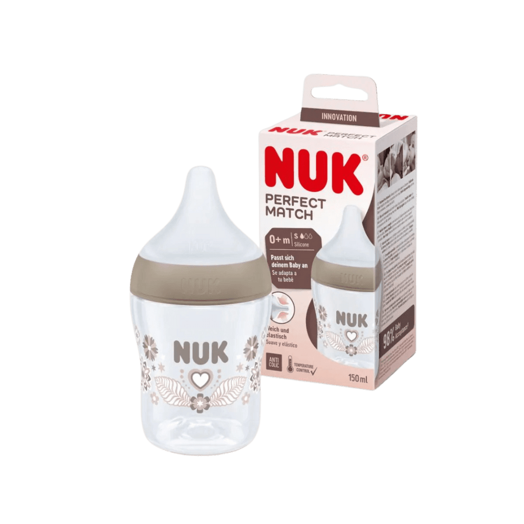 NUK Perfect Match Baby Bottle 0+ Months 150ml – Sprout Organic