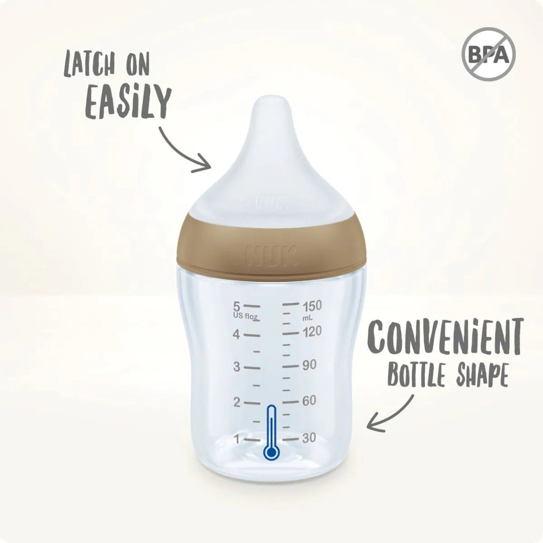 NUK Perfect Match Baby Bottle 0+ Months 150ml - Sprout Organic