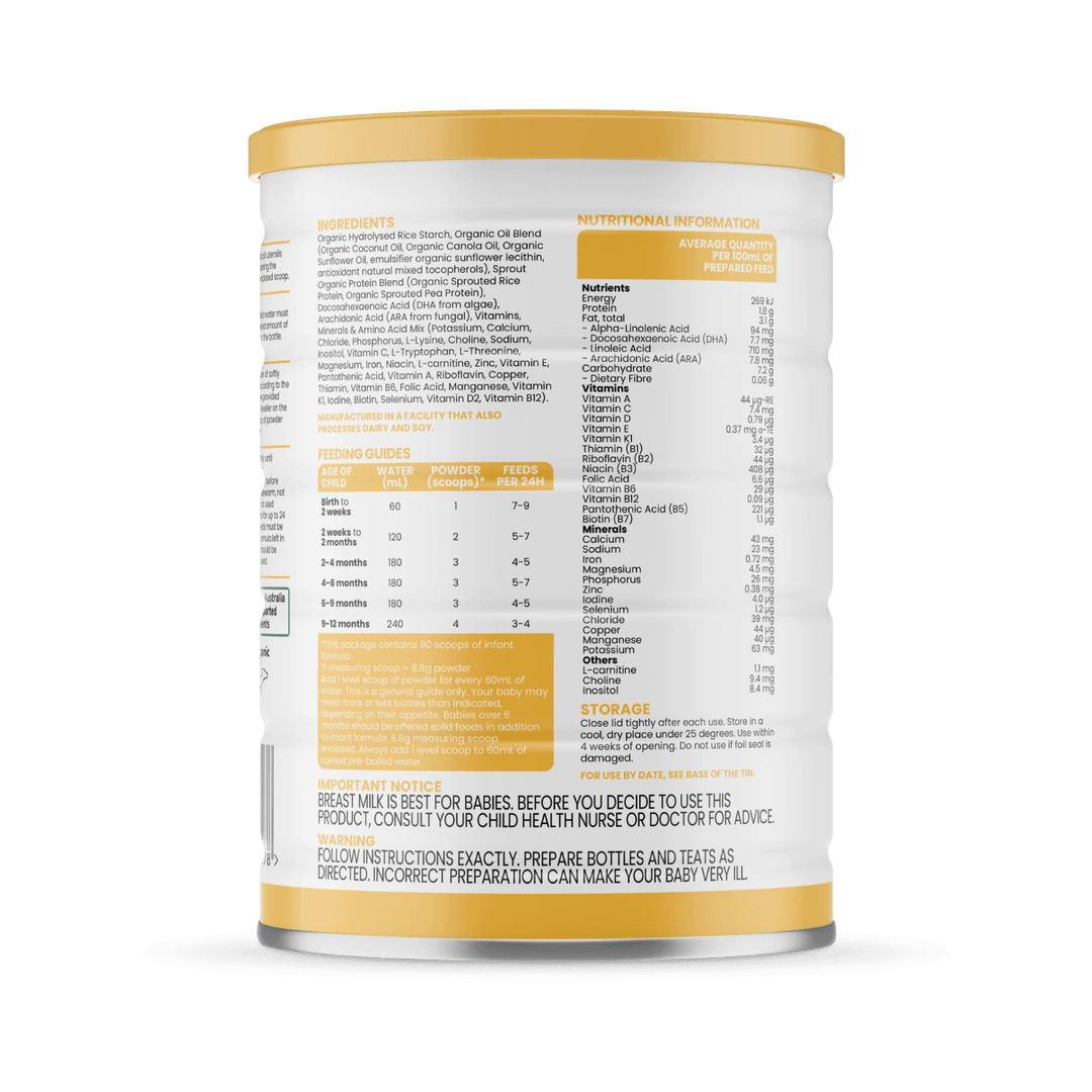 Sprout Infant Formula - Sprout Organic