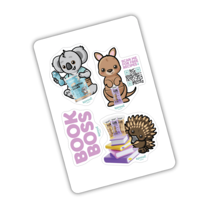 Sticker Sheet - Sprout Organic